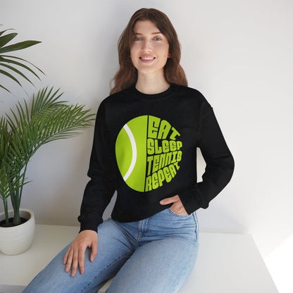 EAT SLEEP 2 - Tennis Sweatshirt