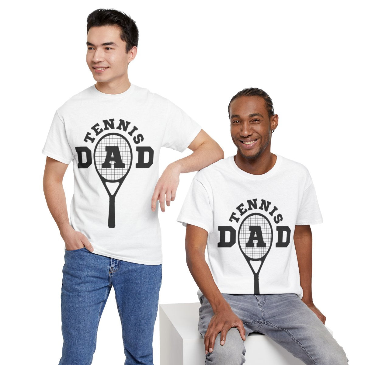 TENNIS DAD 2 - Tennis Basic Tee