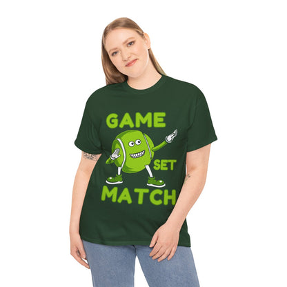 GAME SET MATCH 3 - Tennis Basic Tee