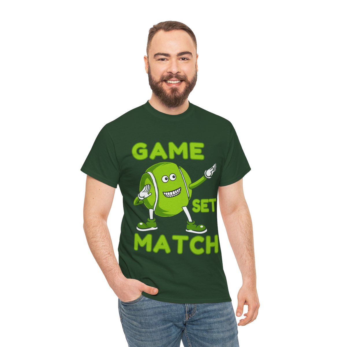 GAME SET MATCH 3 - Tennis Basic Tee