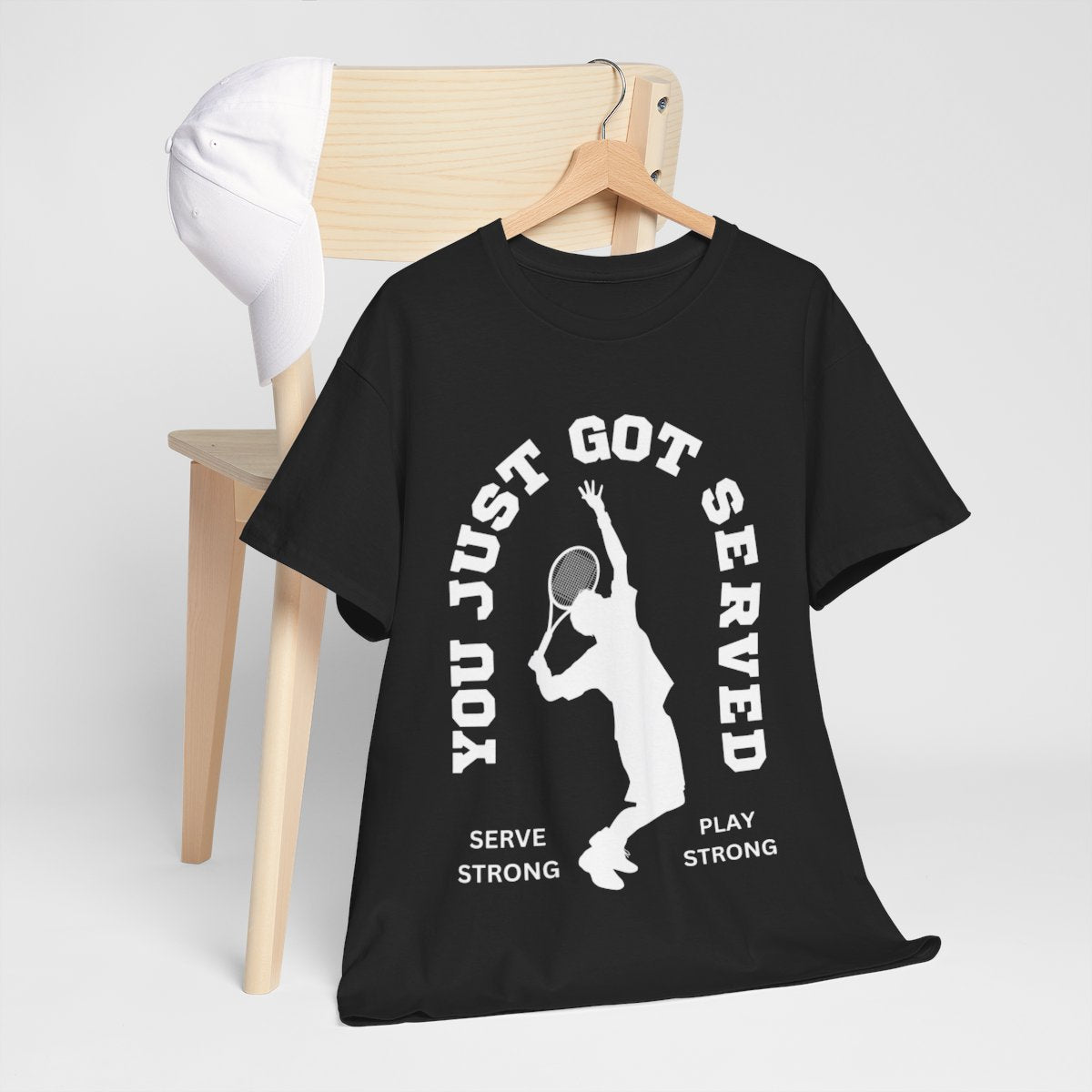 YOU JUST GOT SERVED - Tennis Basic Tee