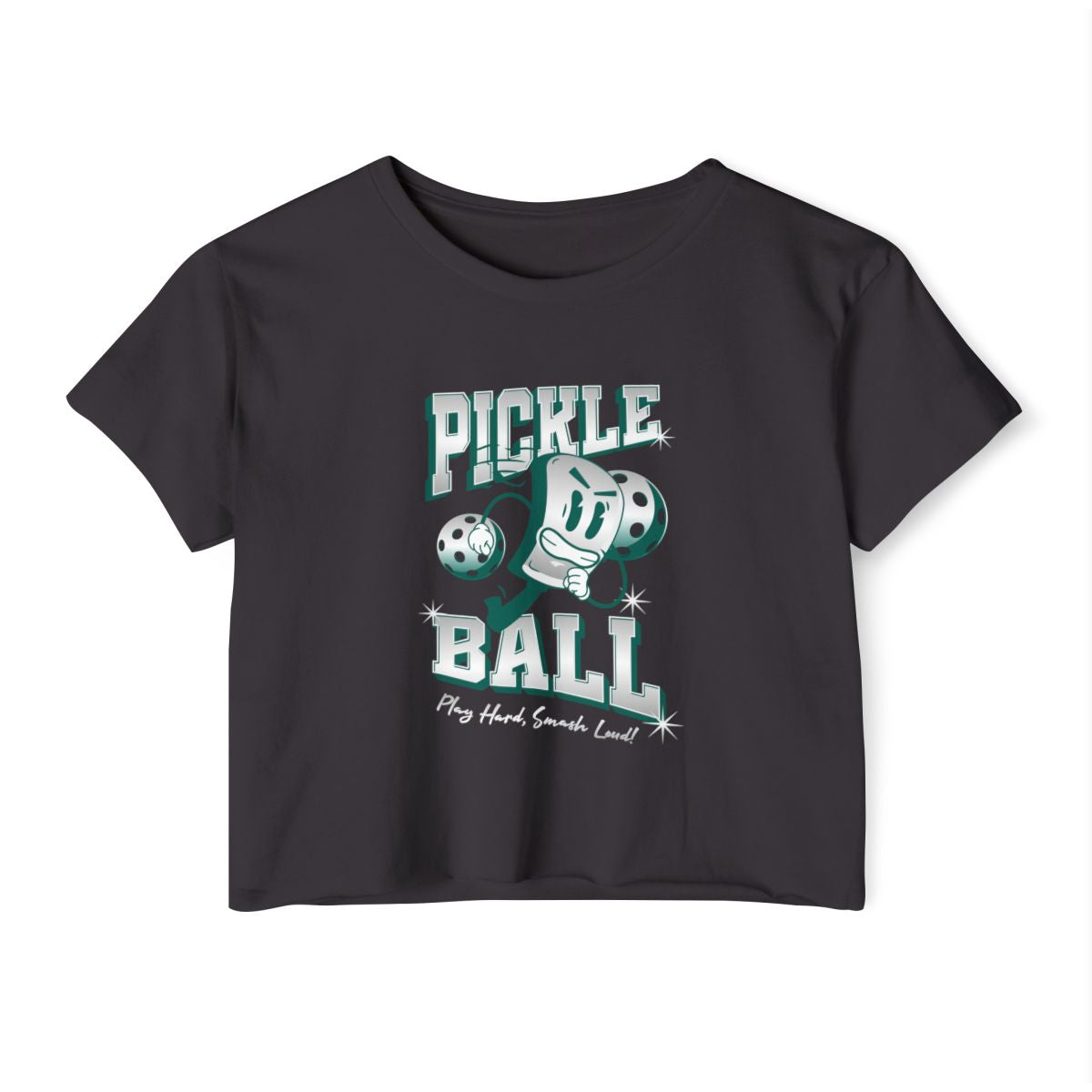 PLAY HARD - Pickleball (Crop Top)