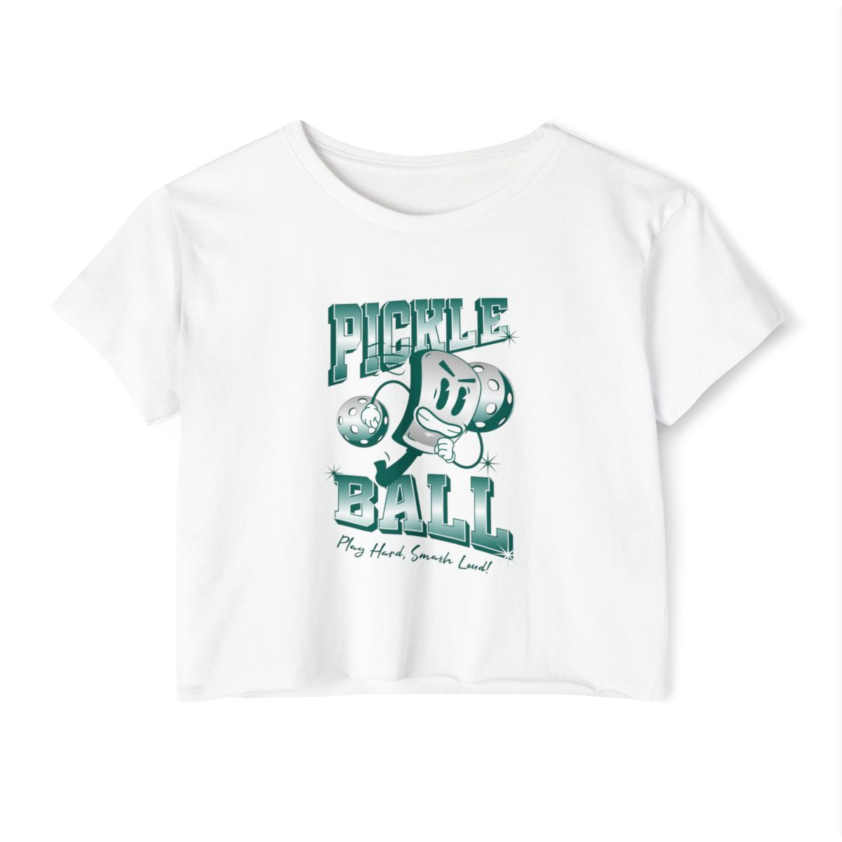 PLAY HARD - Pickleball (Crop Top)