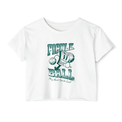 PLAY HARD - Pickleball (Crop Top)