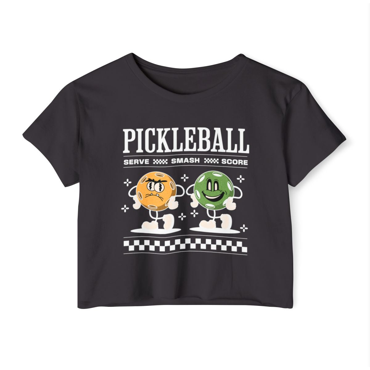 SERVE SMASH SCORE - Pickleball (Crop Top)