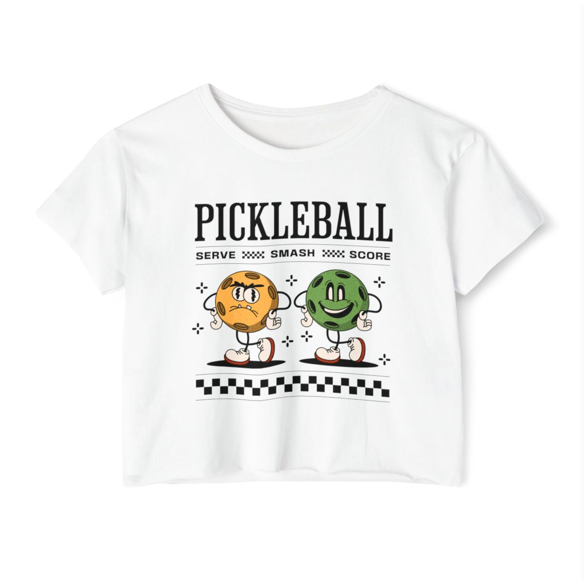SERVE SMASH SCORE 1 - Pickleball (Crop Top)