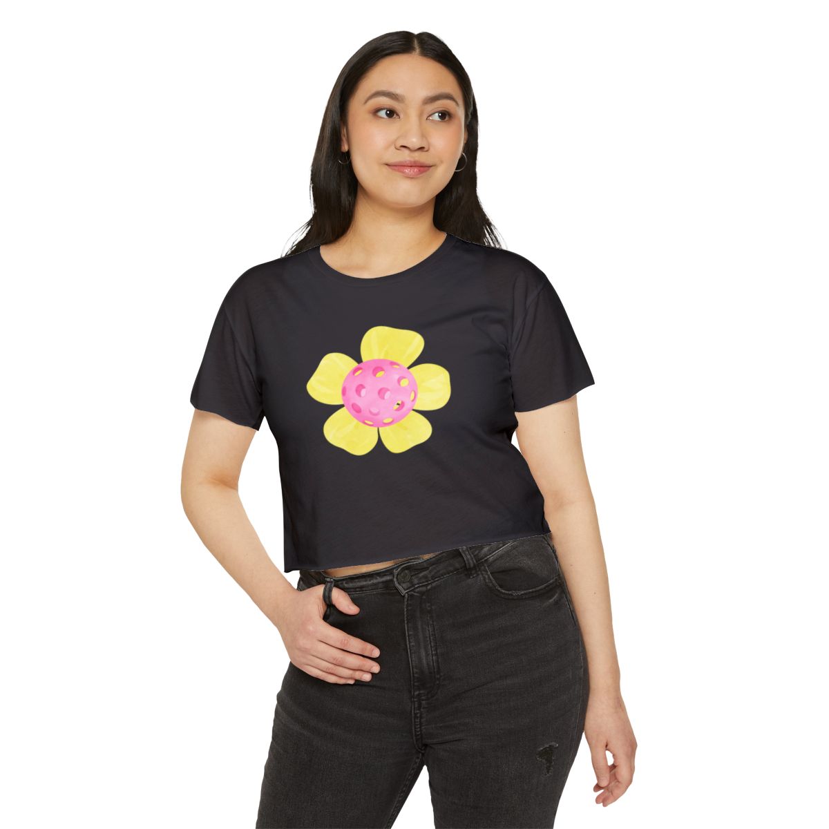 FLOWER 1 - Pickleball (Crop Top)