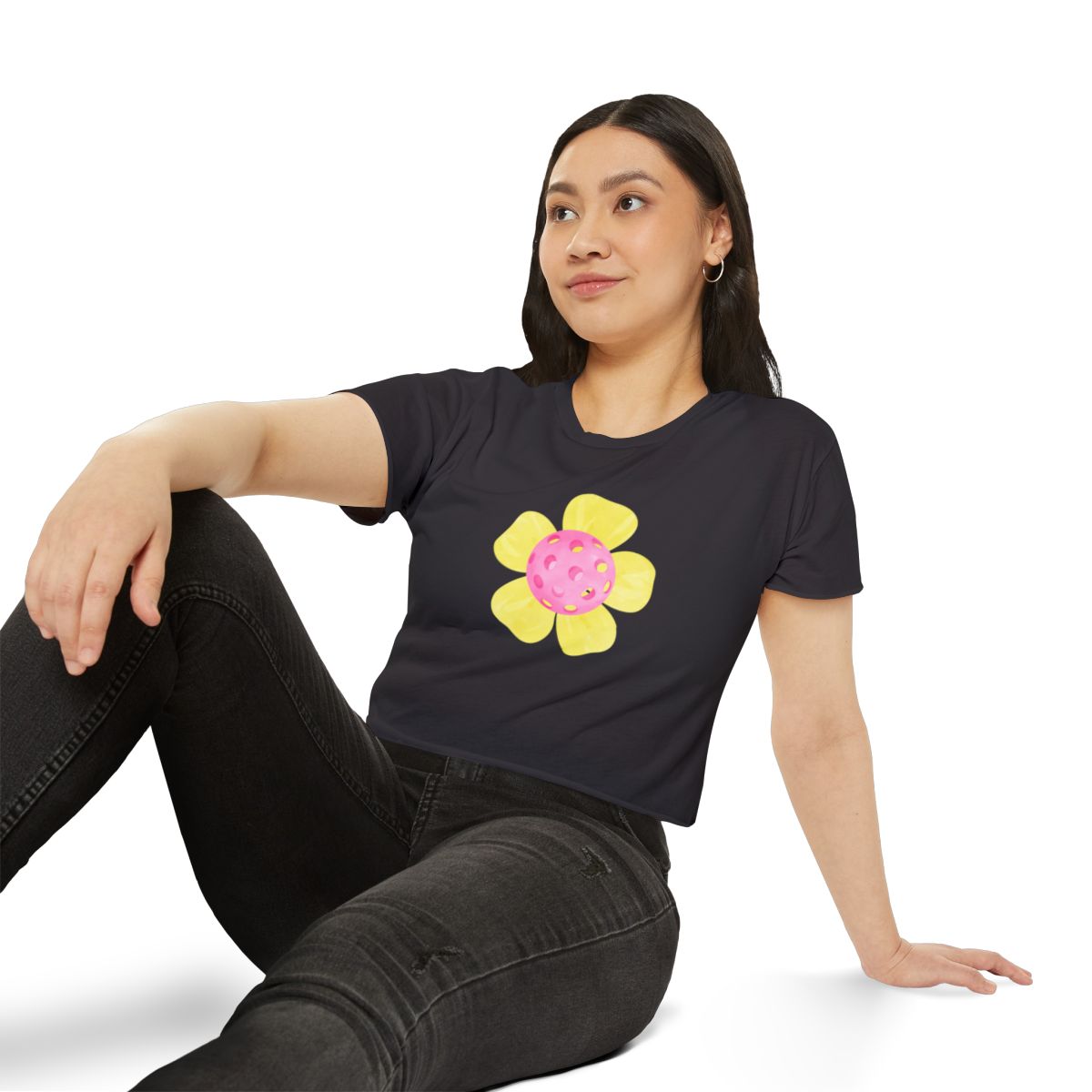 FLOWER 1 - Pickleball (Crop Top)
