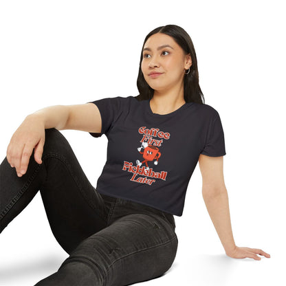 COFFEE FIRST 3 - Pickleball (Crop Top)