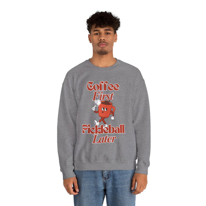 COFFEE FIRST 3 - Pickleball (Sweatshirt)