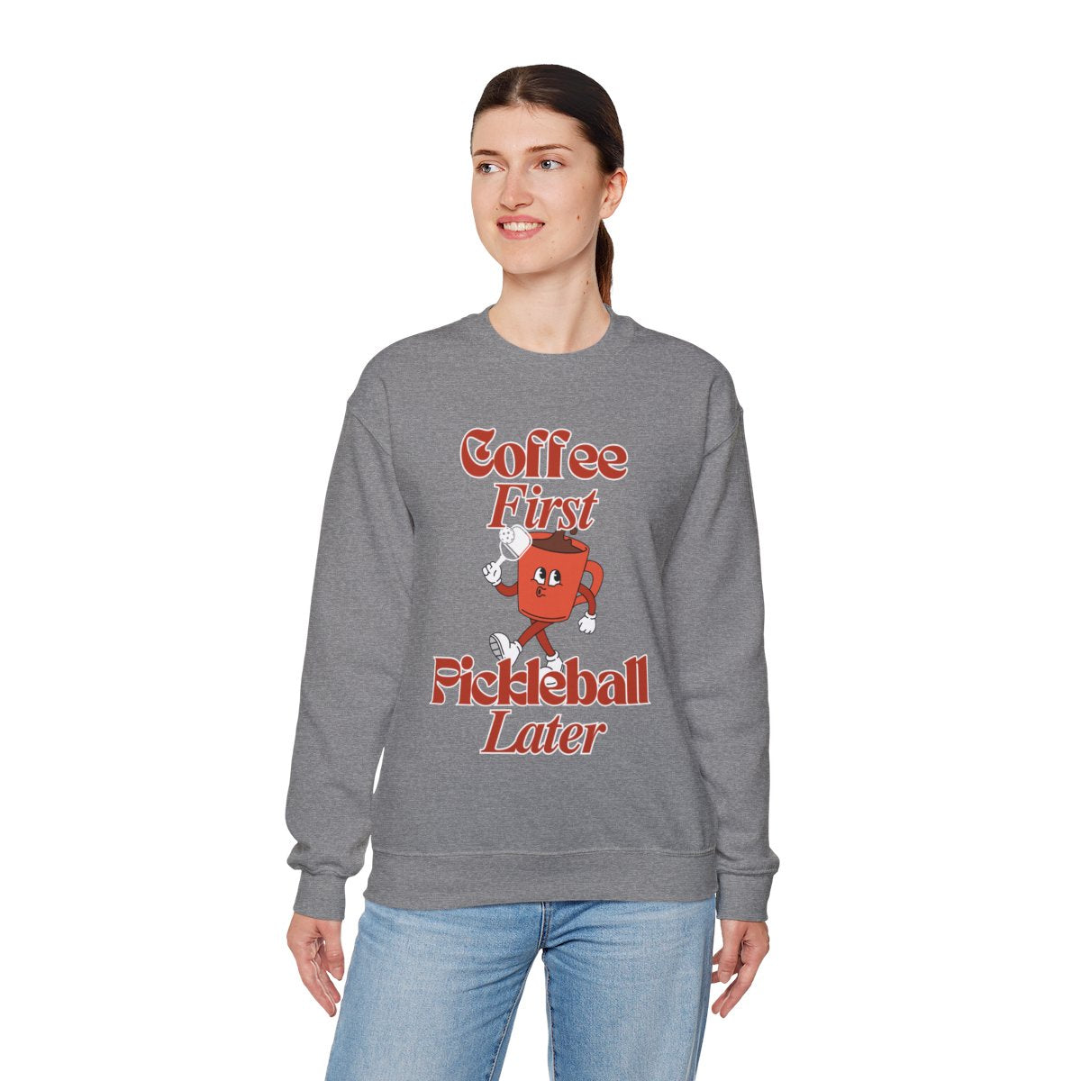 COFFEE FIRST 3 - Pickleball (Sweatshirt)