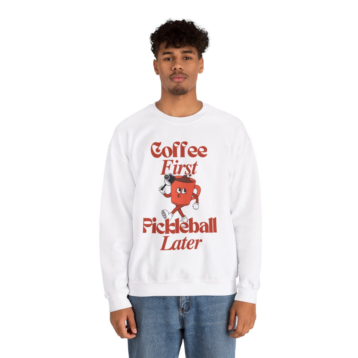 COFFEE FIRST 3 - Pickleball (Sweatshirt)