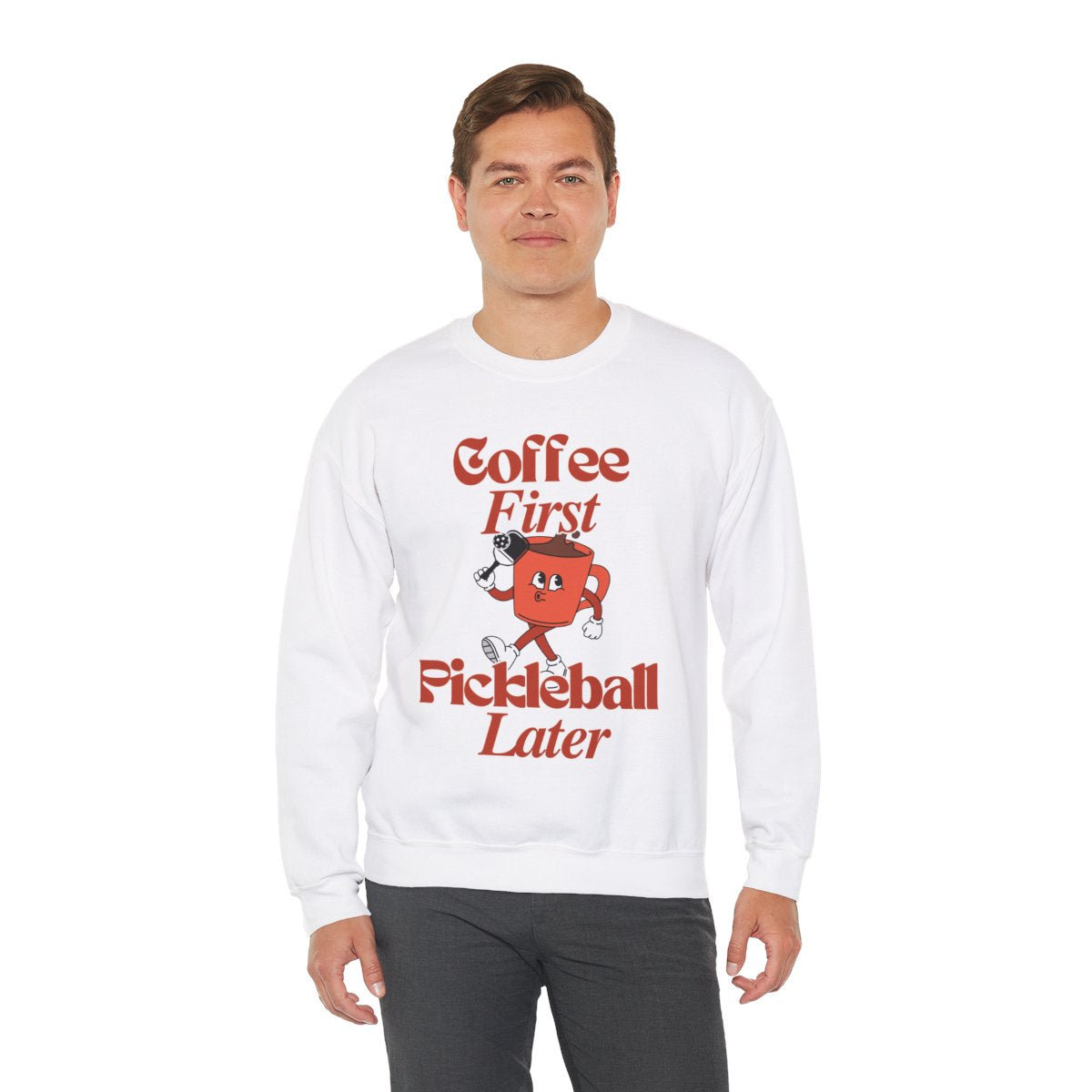 COFFEE FIRST 3 - Pickleball (Sweatshirt)