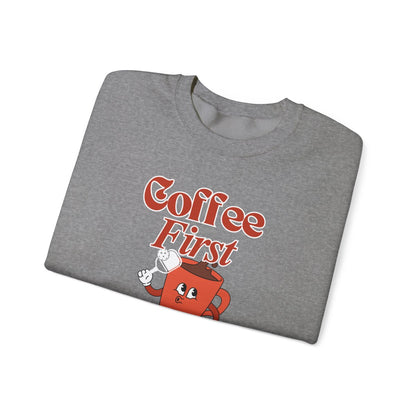 COFFEE FIRST 3 - Pickleball (Sweatshirt)