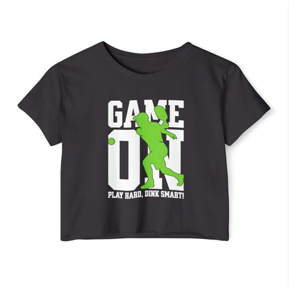GAME ON - Pickleball (Crop Top)