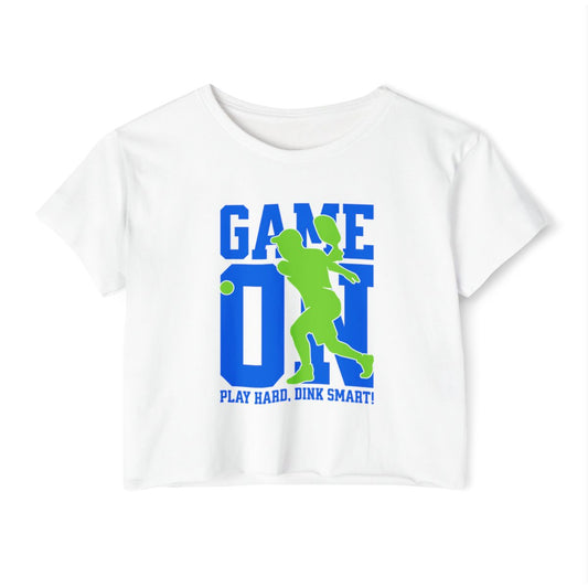 GAME ON - Pickleball (Crop Top)