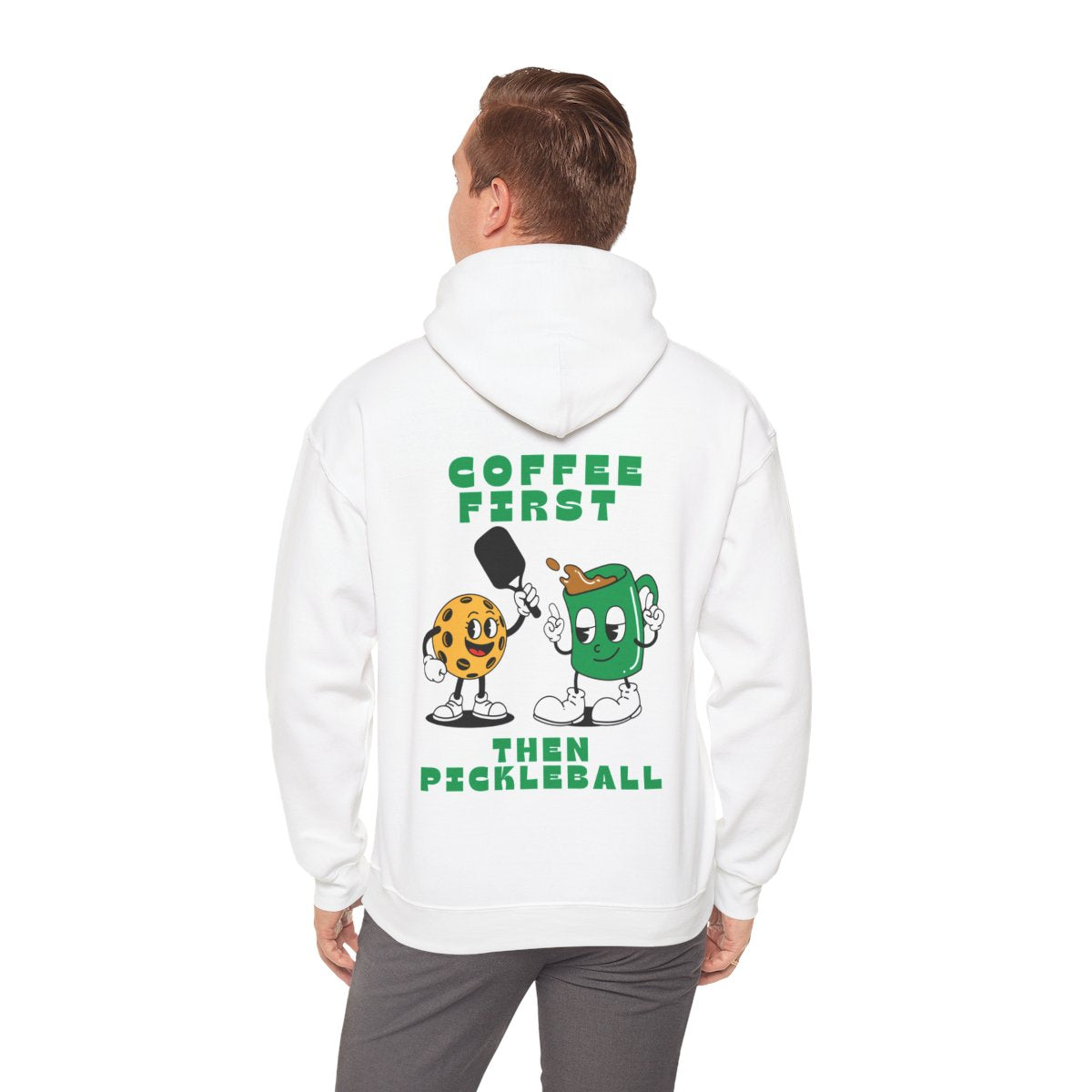 COFFEE FIRST 2 - Pickleball (Hoodie)