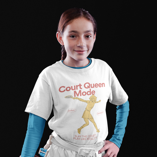 COURT QUEEN 2 - Tennis (Kids Tee)