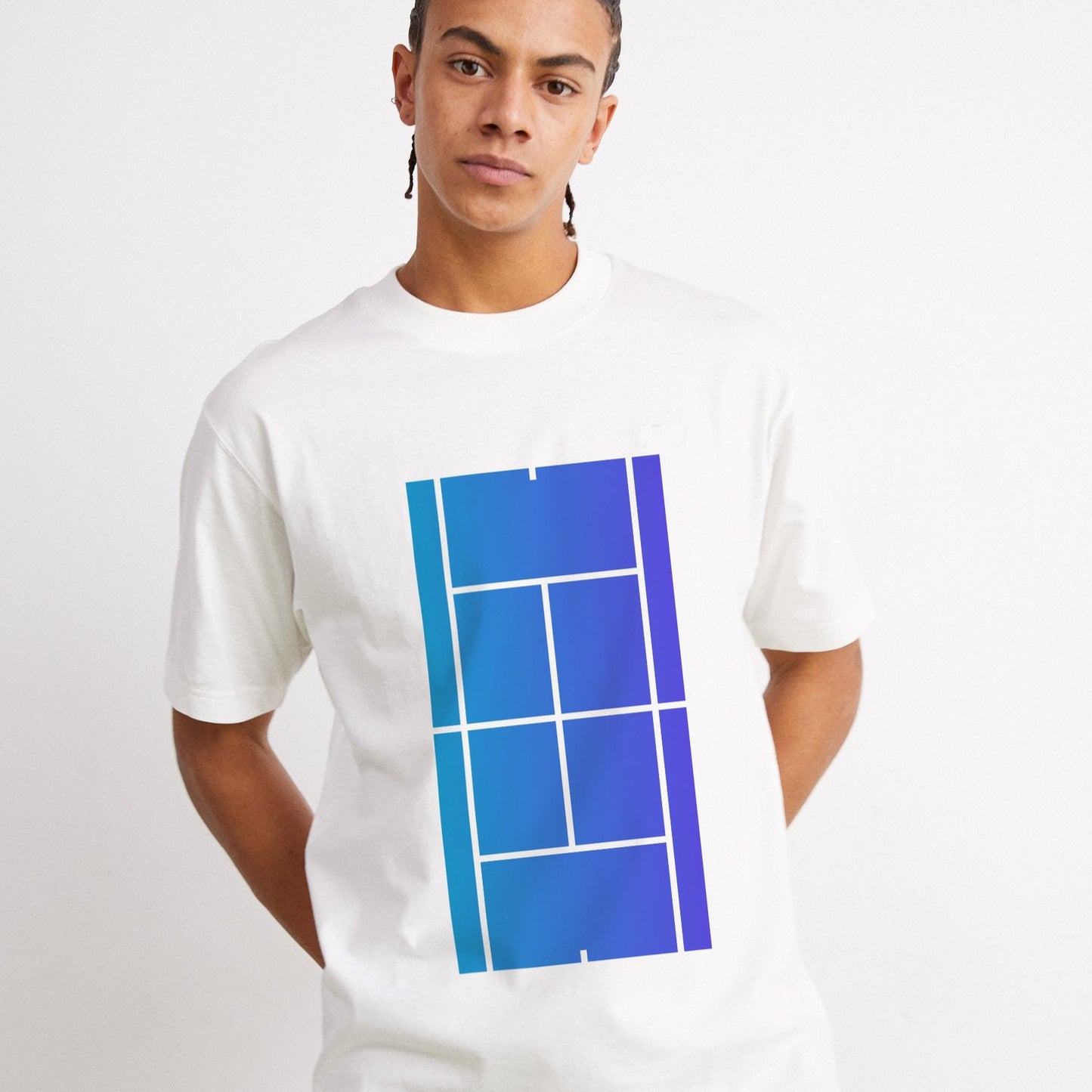 COURT 8 - Tennis Basic Tee