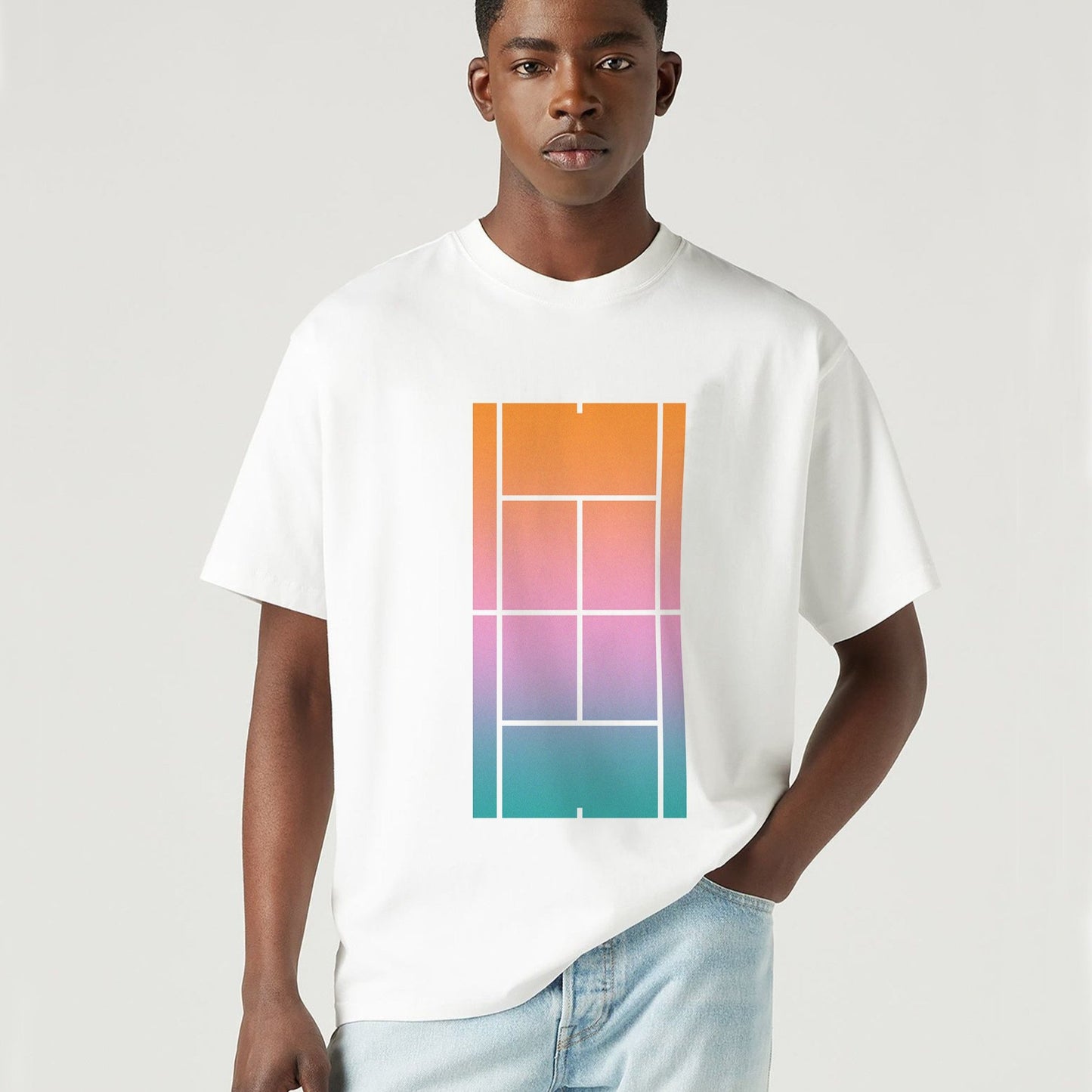 COURT 9 - Tennis Basic Tee