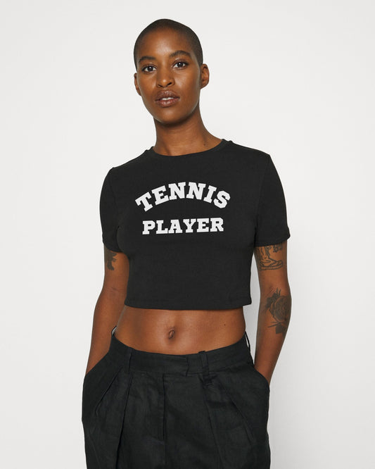 TENNIS PLAYER 3 - Tennis Crop Top