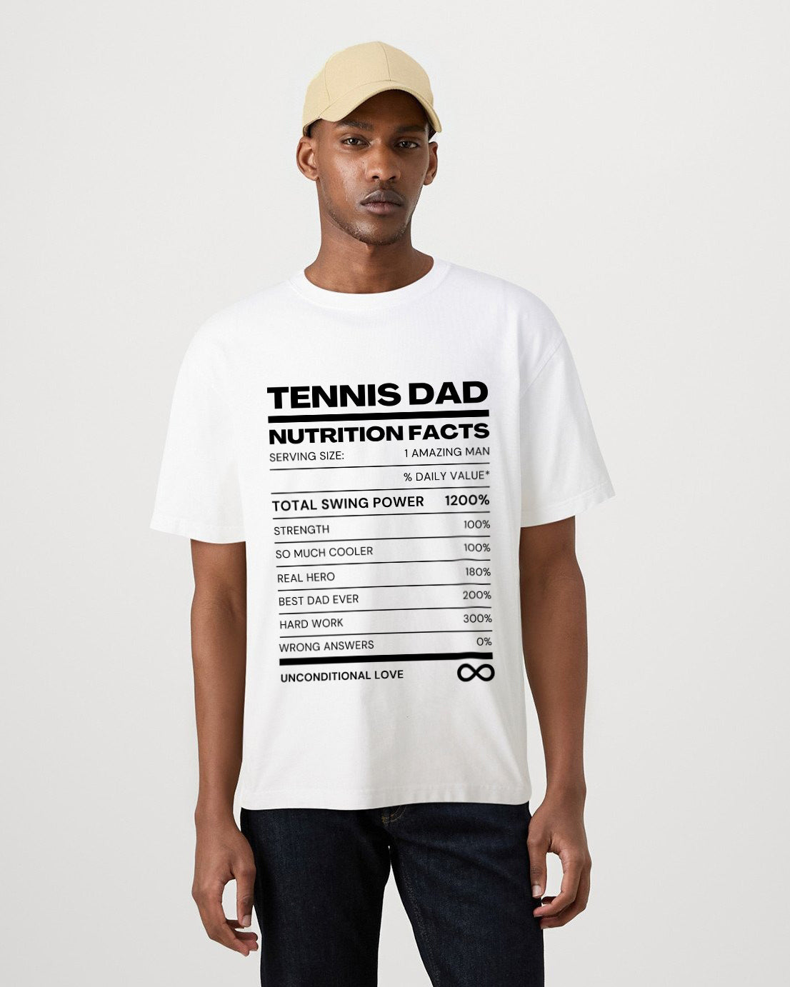 TENNIS DAD 1 - Tennis Basic Tee