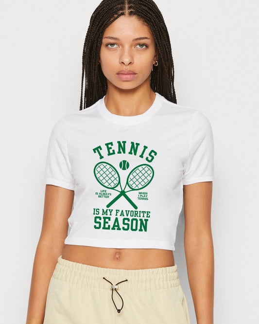 TENNIS SEASON - Crop Top