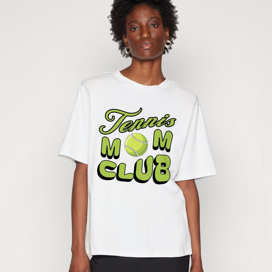 TENNIS MOM CLUB - Tennis Basic Tee