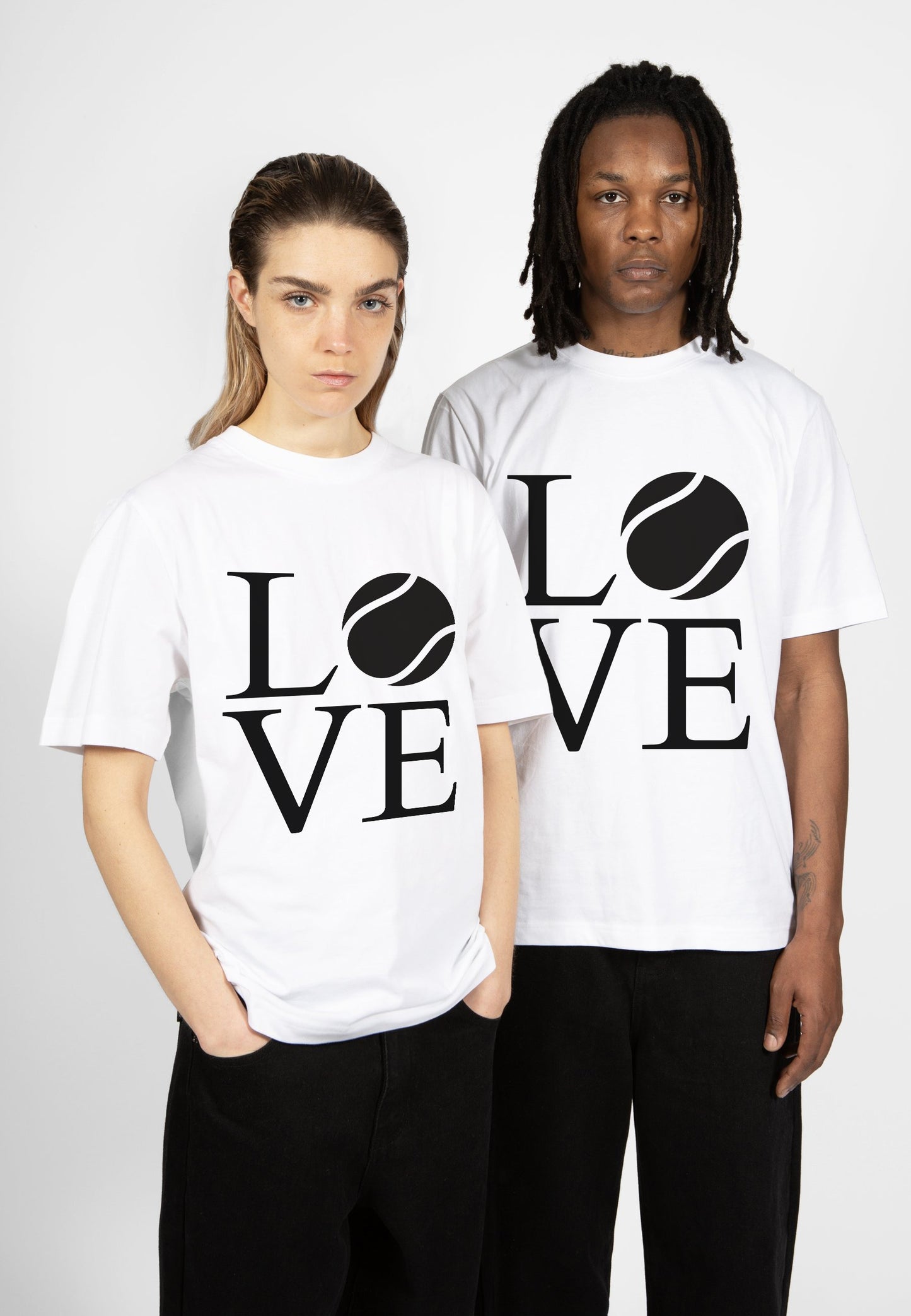 LOVE 1 - Tennis Basic Tee