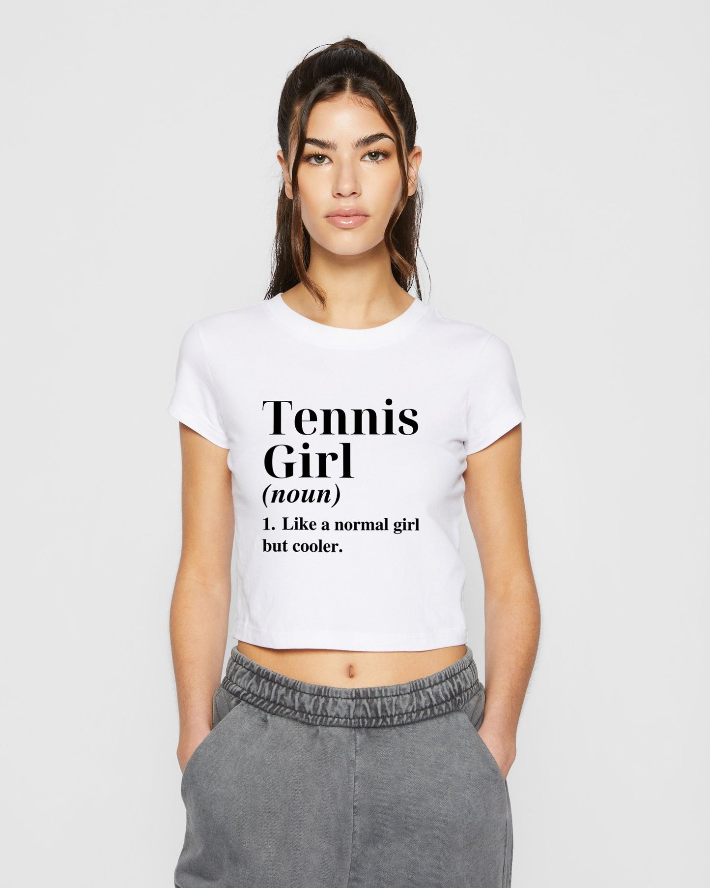 TENNIS GIRL - Crop Top