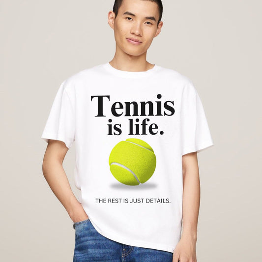 TENNIS IS LIFE  - Tennis Basic Tee