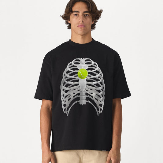 TENNIS HEARTBEAT - Tennis Basic Tee