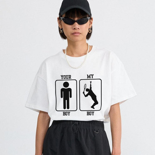 MY BOY - Tennis Basic Tee