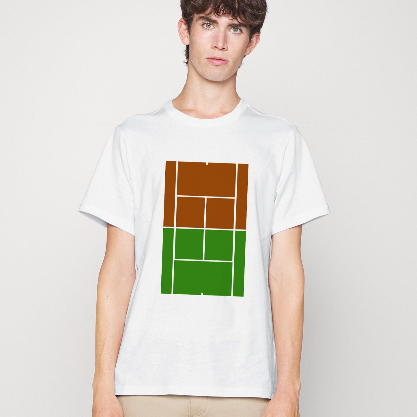 NADAL VS FEDERER - Tennis Basic Tee