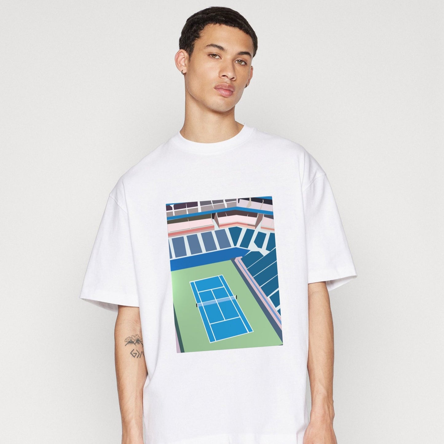 U.S. OPEN 2 - Tennis Basic Tee