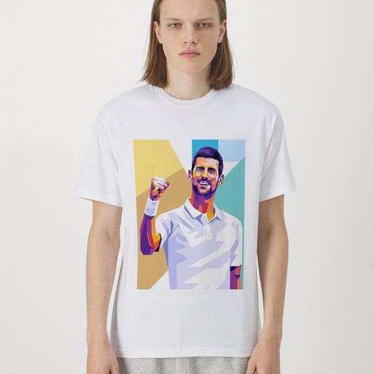 NOVAK 5 - Tennis Basic Tee