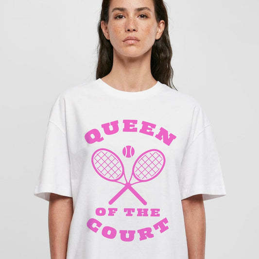 QUEEN OF THE COURT 2 - Tennis Basic Tee