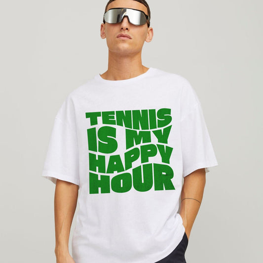 HAPPY HOUR - Tennis Basic Tee