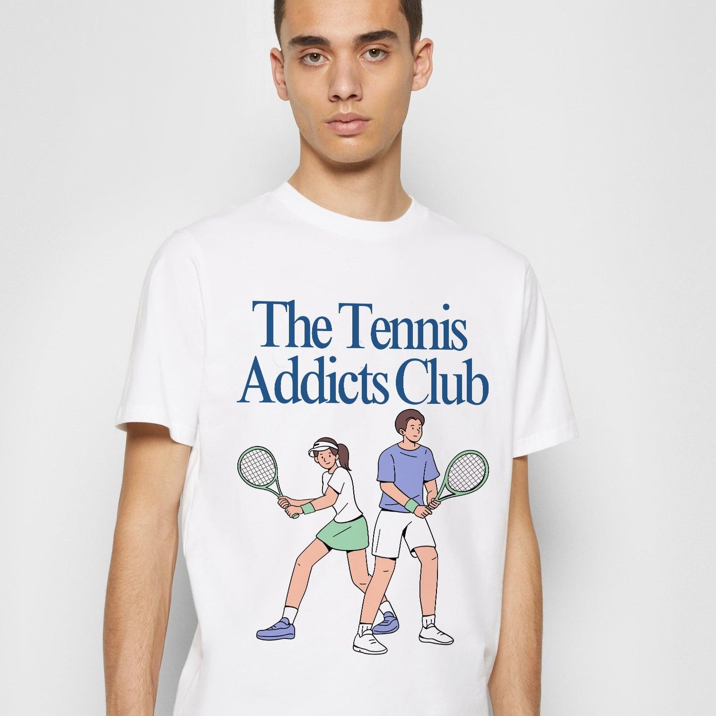 TENNIS ADDICTS CLUB - Tennis Basic Tee