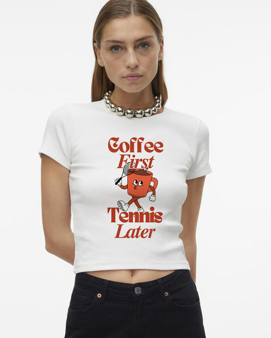 TENNIS LATER - Crop Top