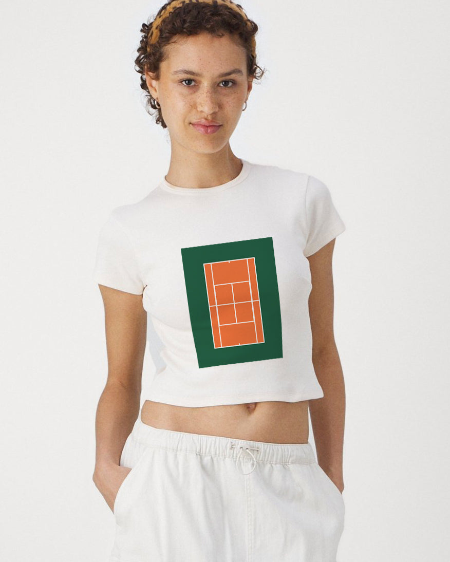 ROLAND GARROS 1 - Crop Top