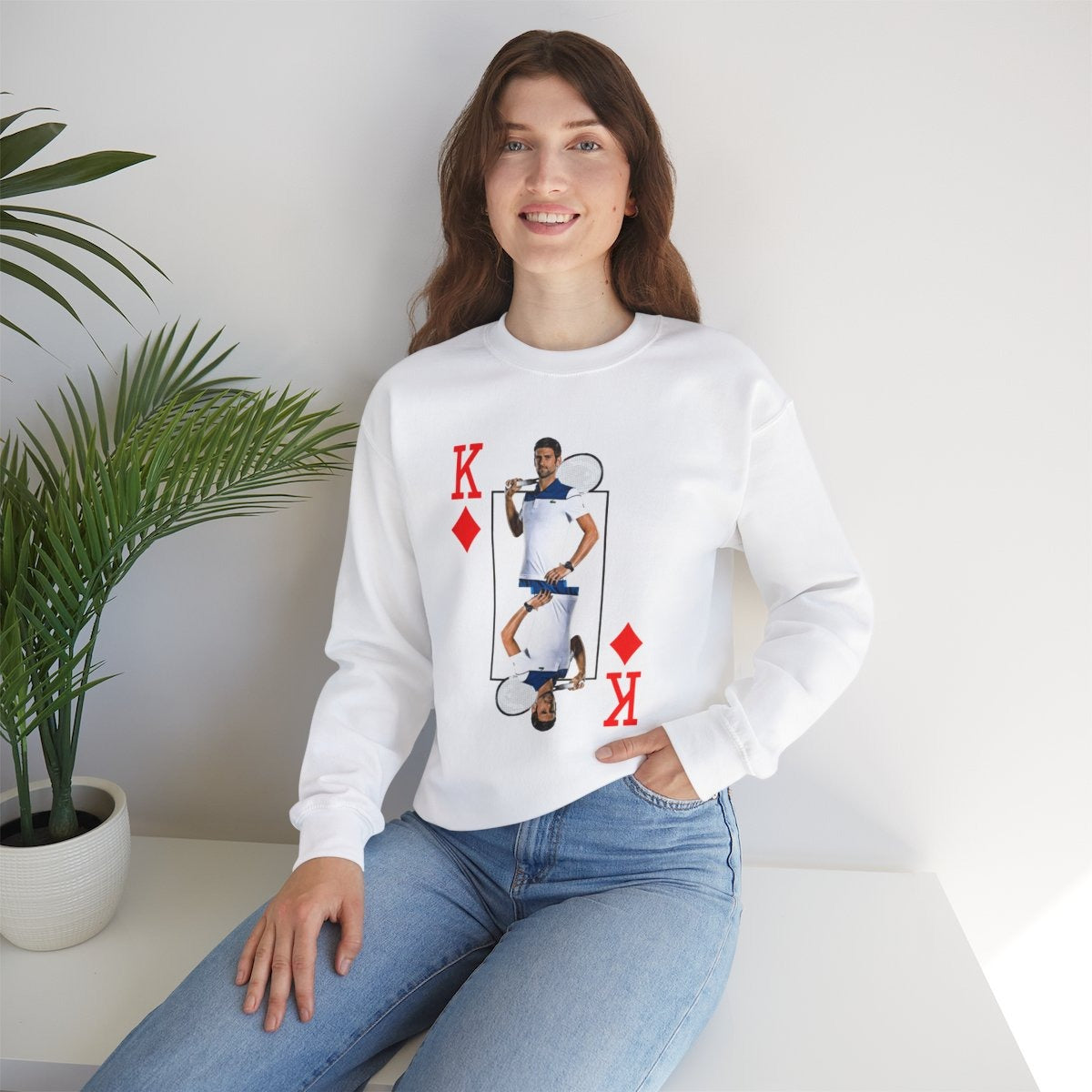 KING DJOKO - Tennis Sweatshirt