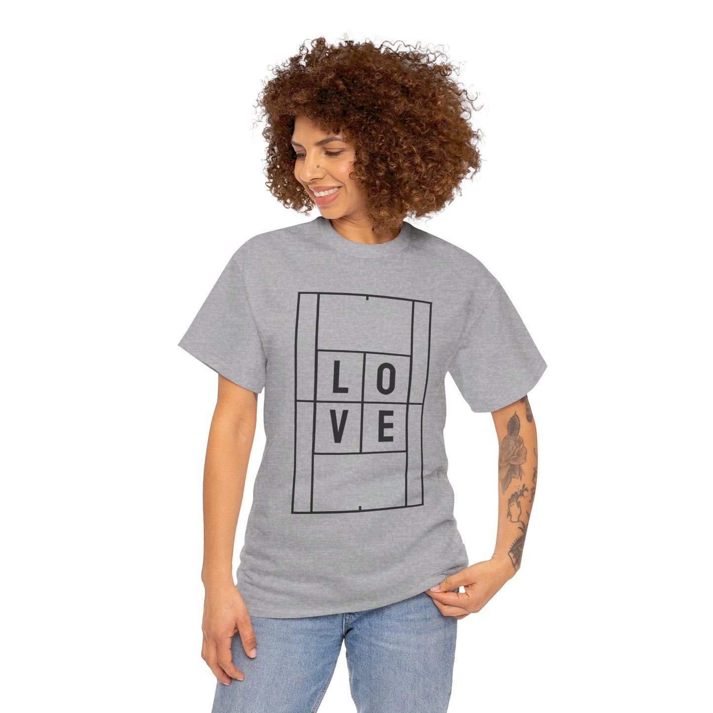 LOVE 4 - Tennis Basic Tee