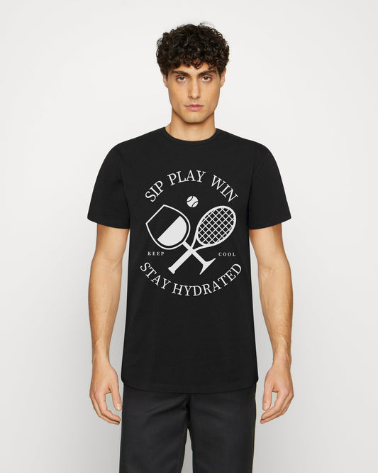 STAY HYDRATED - Tennis Basic Tee