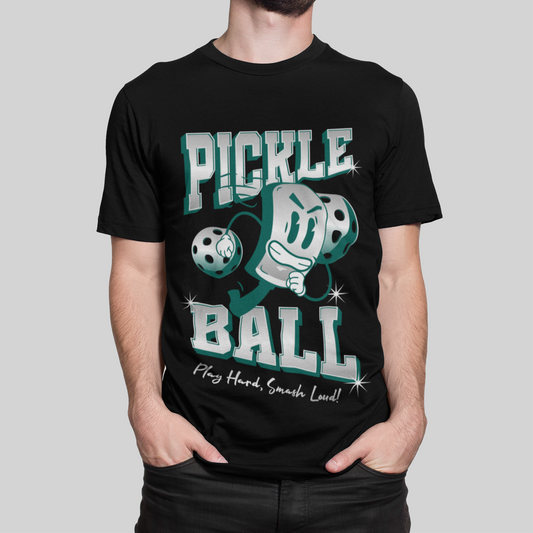 PLAY HARD - Pickleball (Basic Tee)