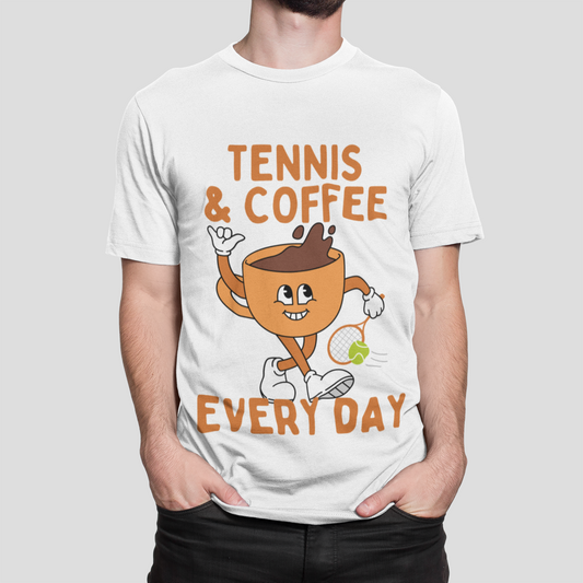 TENNIS & COFFEE EVERY DAY - Tennis (Dri Fit)