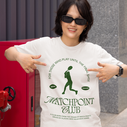 MATCH POINT 7 - Tennis Basic Tee