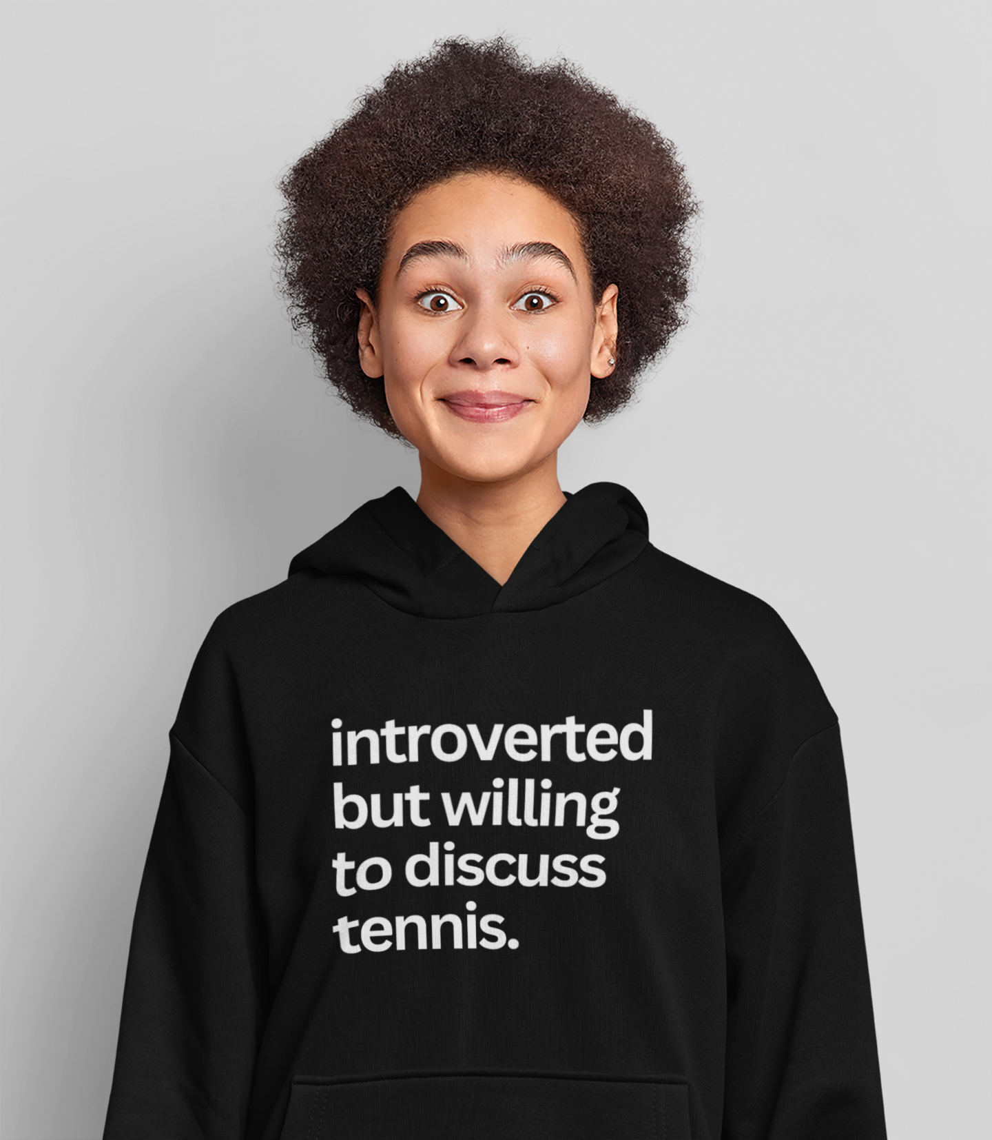 INTROVERT - Tennis Hoodie