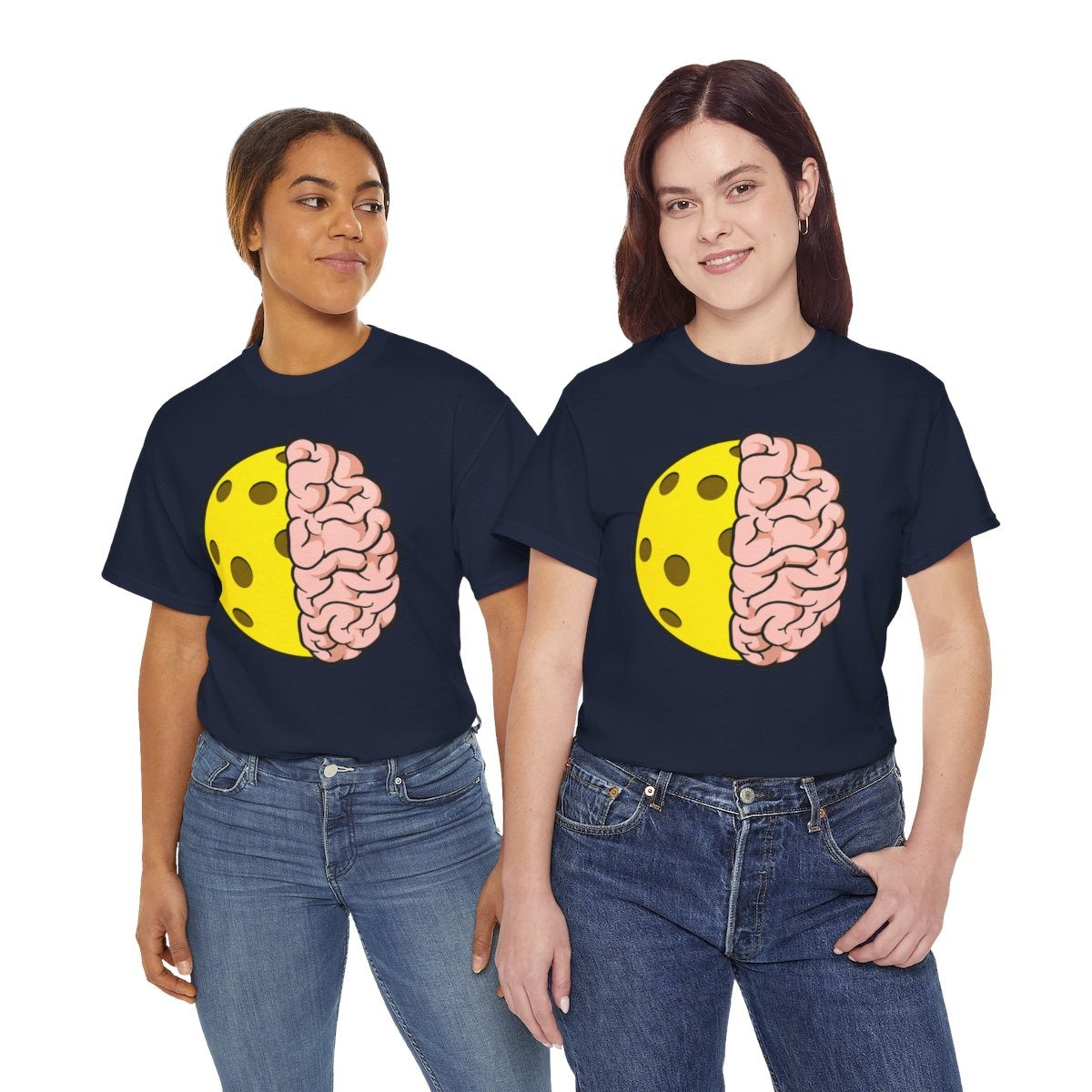 PICKLEBALL BRAIN - Pickleball (Basic Tee)