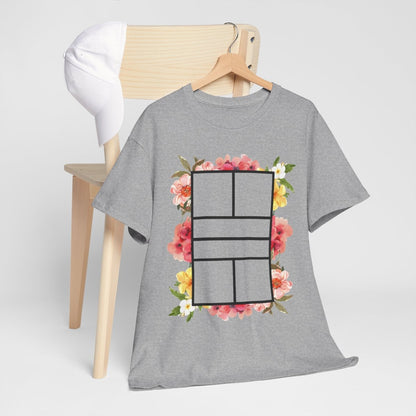 PICKLEBALL FLORAL - Pickleball (Basic Tee)